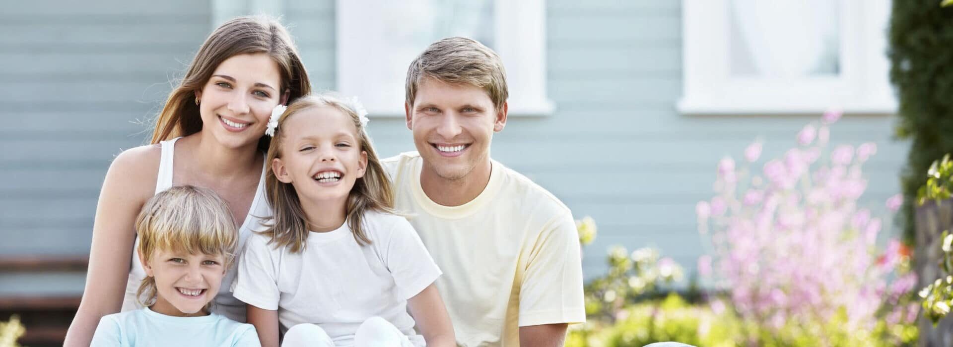 Family smiling - Life Insurance