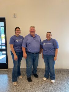 Joel, Shylyn and Carrie